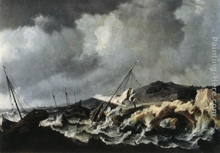 Bonaventura Peeters the Elder Shipwreck